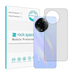 Rock space HyGEL model Transparent phone back protector suitable for Realme 11x mobile phone
