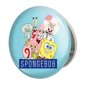 آینه جیبی خندالو طرح باب اسفنجی مدل تاشو کد 24700 