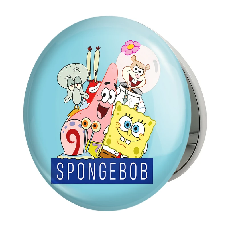 آینه جیبی خندالو طرح باب اسفنجی مدل تاشو کد 24700 