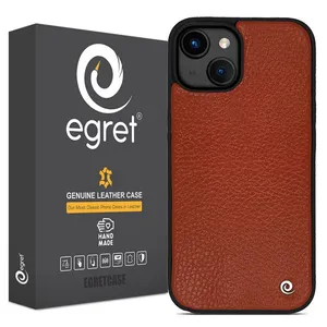 Egret Floater Genuine Leather Case Code LMC-BF1 For Apple iPhone 15 Plus