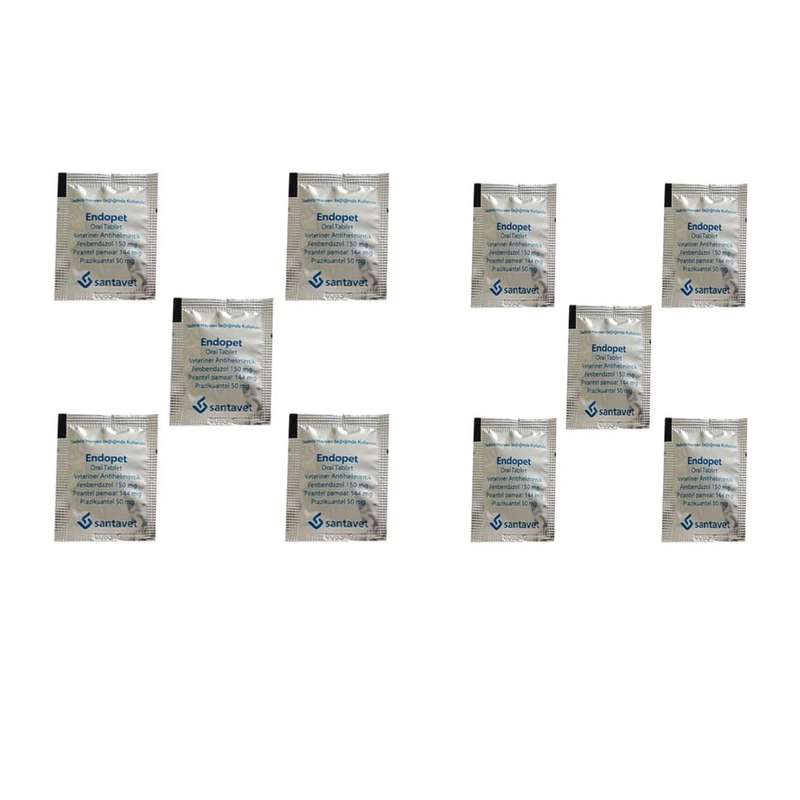 قرص ضد انگل سگ و گربه اندوپت مدل ORAL مجموعه 10 عددی قرص ضد انگل سگ و گربه اندوپت مدل ORAL مجموعه 10 عددی