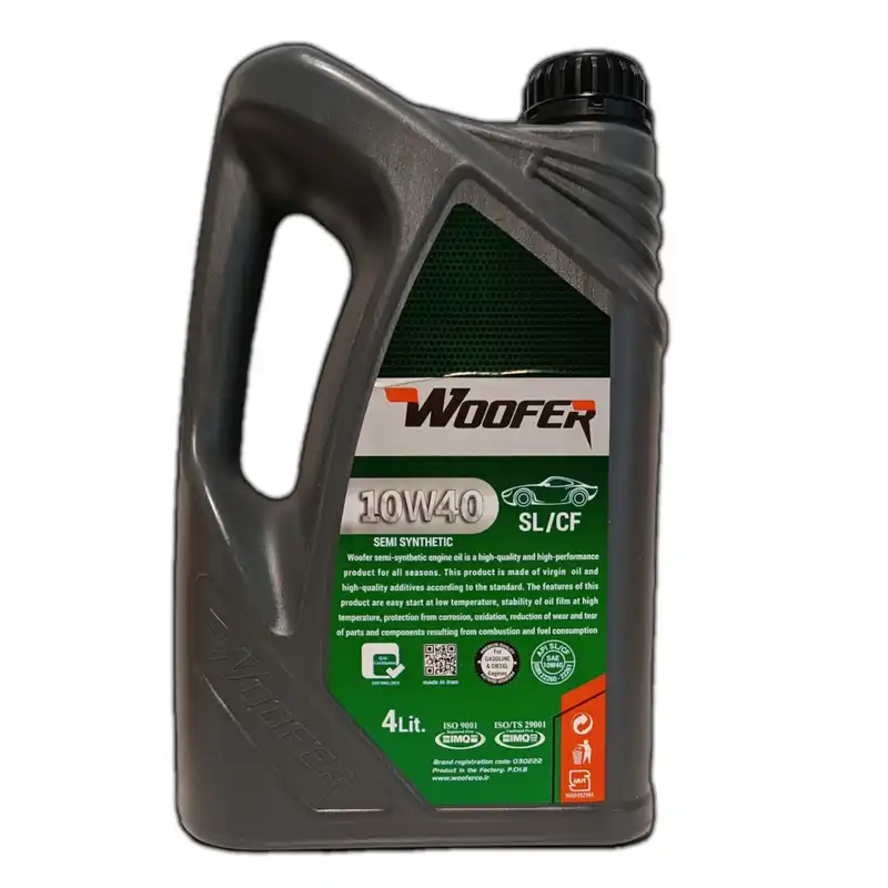 روغن موتور ووفر مدل 10W-40 SL حجم 4 لیتر
