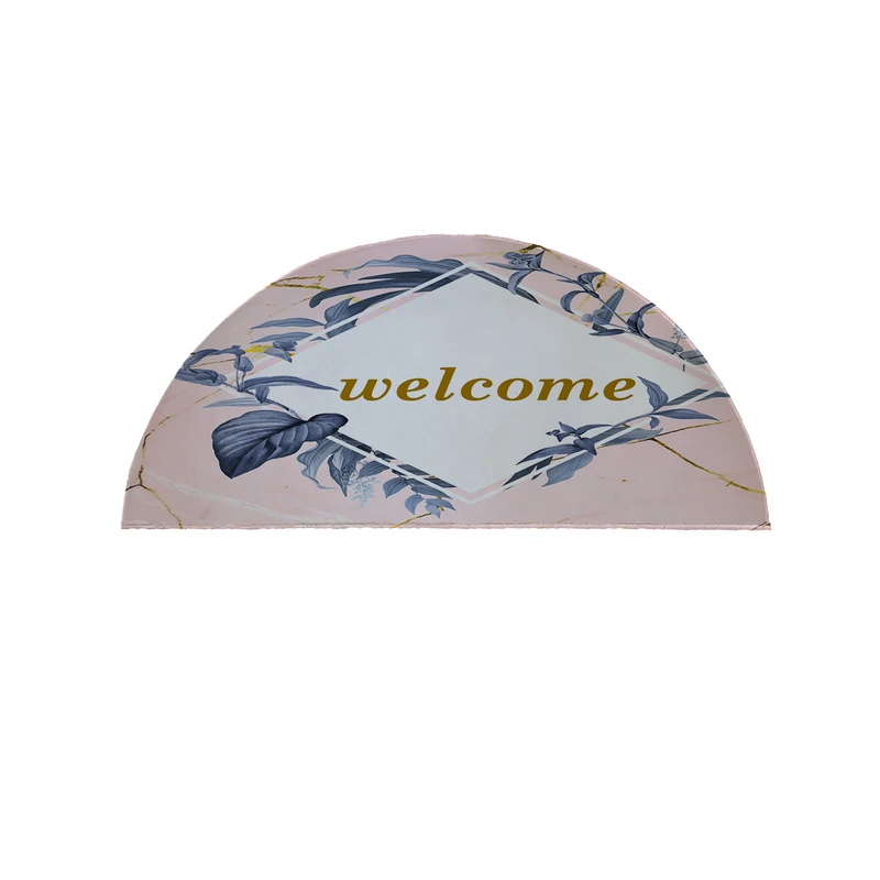  پادری مدل نیم دایره طرح Welcome کد 8436 سایز 90×45 سانتی متر