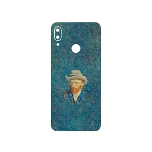 MAHOOT Self portrait with a gray felt hat Cover Sticker for Motorola Moto E6 Plus