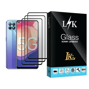 LKG LK Glass MIX003 Screen Protector For Oppo Reno4 SE Pack Of 3