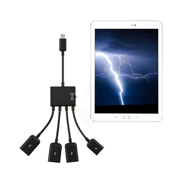 هاب 4 پورت USB-C /USB 2.0 / microUSB مدل USMI