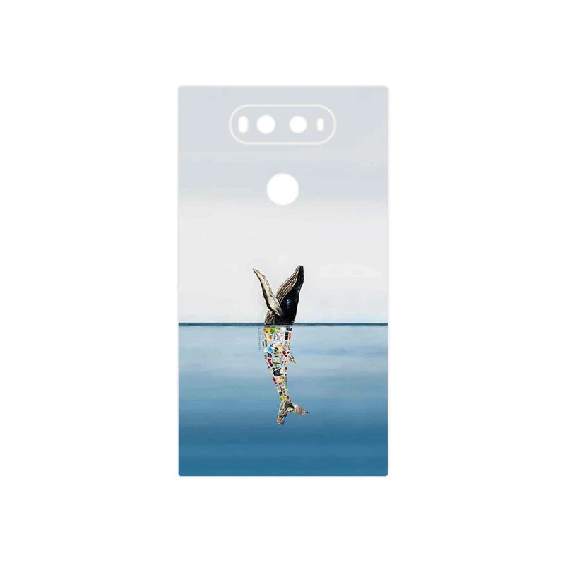 برچسب پوششی ماهوت مدل Collage of Sea Trash مناسب برای گوشی موبایل ال جی V20