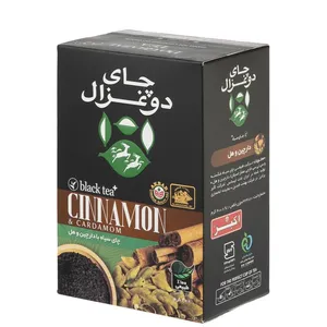 چای سیاه با دارچین و هل دو غزال - 400 گرم