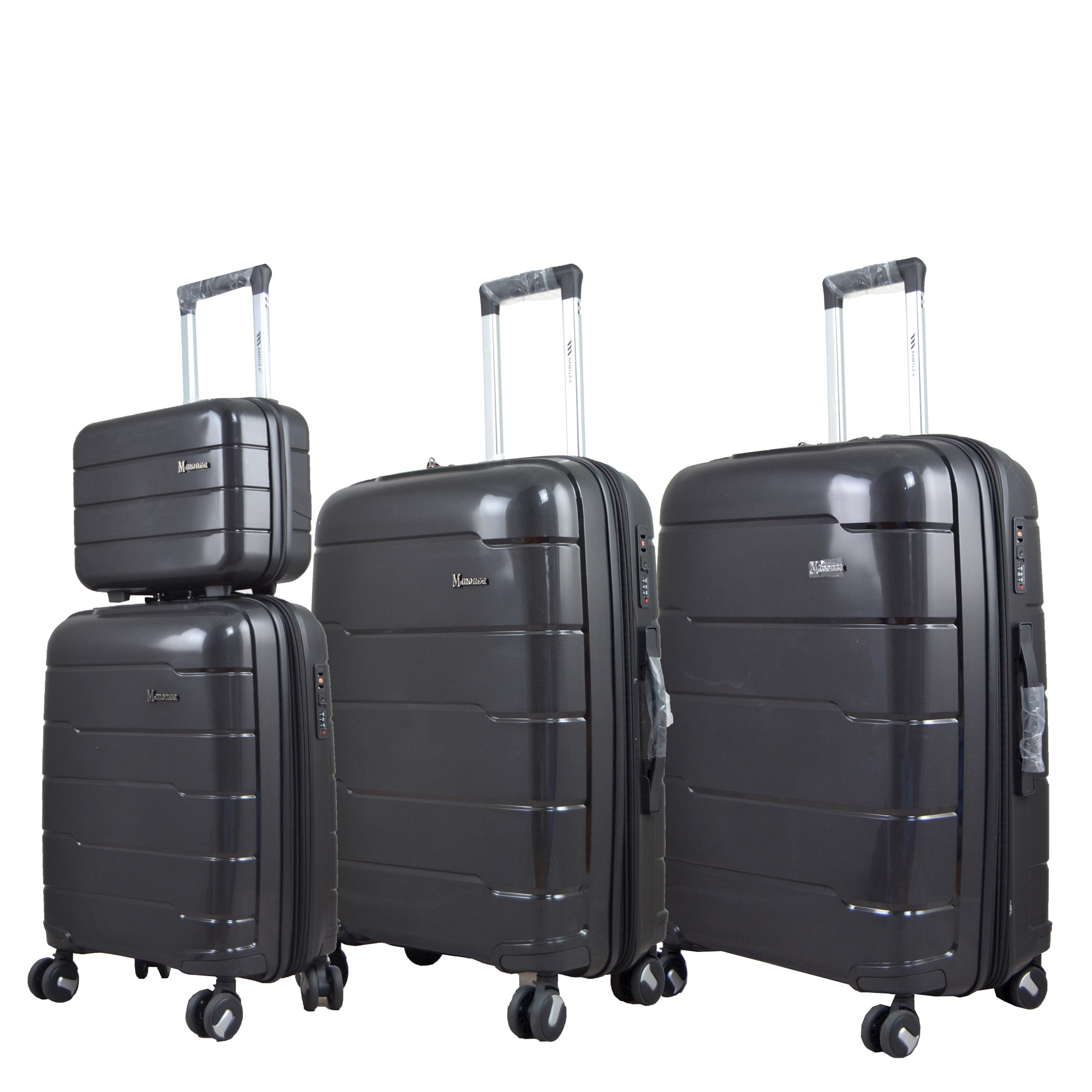 نکته خرید - قیمت روز مجموعه چهار عددی چمدان مونزا مدل 5-2022 خرید