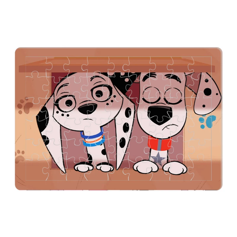 پازل 54 تکه طرح صد و يک سگ خالدار مدل P025