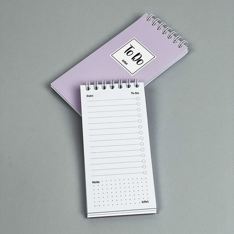 دفتر یادداشت 80 برگ کیفت مدل پاستلی