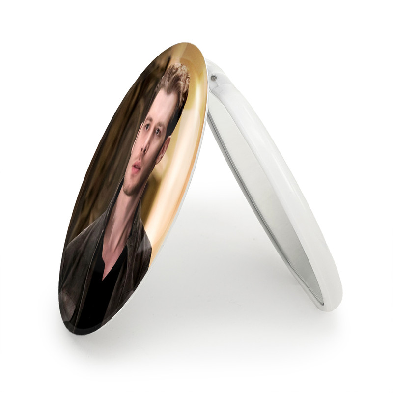 آینه جیبی خندالو طرح کلاوس مایکلسون اصیل ها The Originals مدل تاشو کد 20313