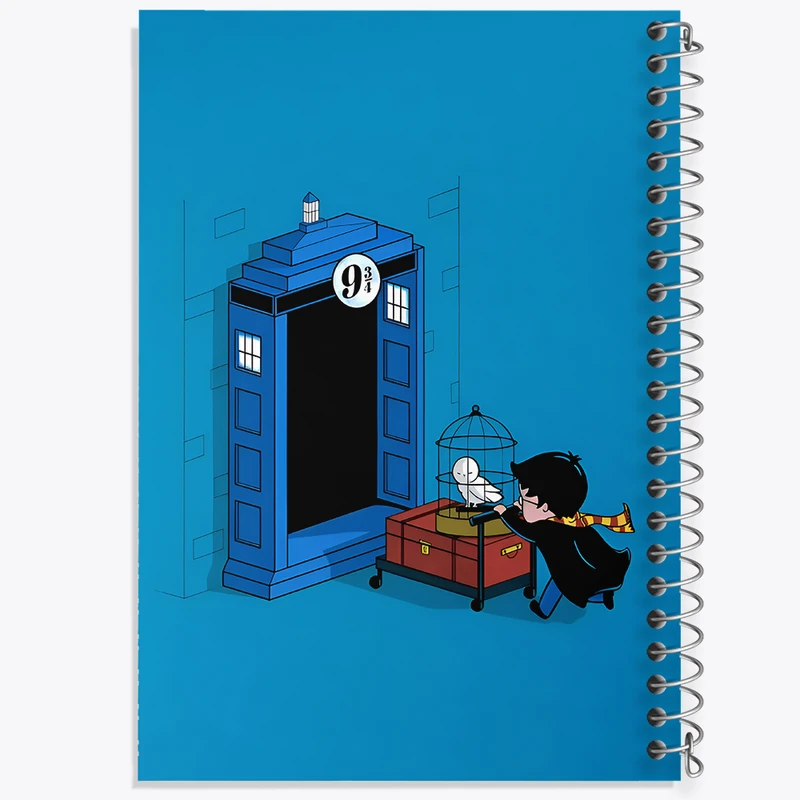 دفتر مشق 100 برگ خندالو طرح هری پاتر (Harry Potter) کد N4594