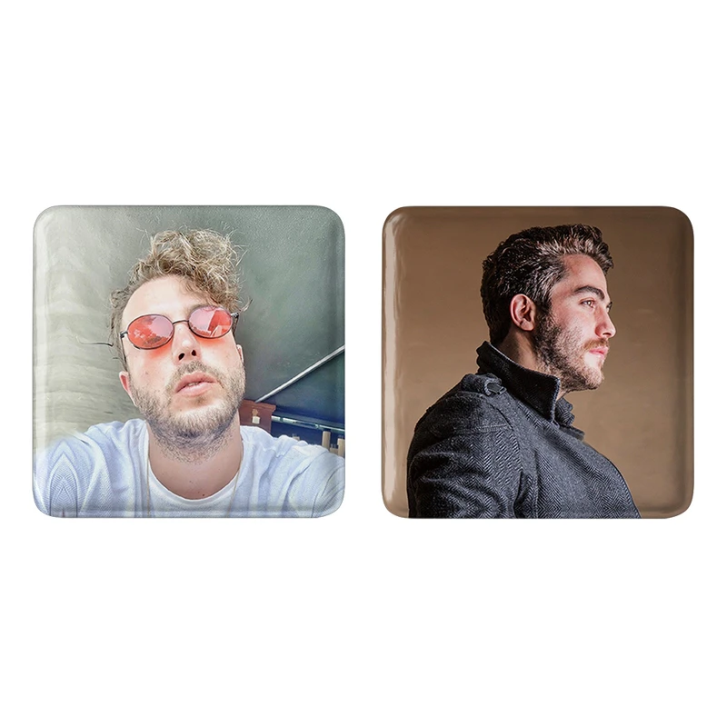 مگنت خندالو مدل مسیح و آرش عدل پرور کد 33263327 مجموعه 2 عددی