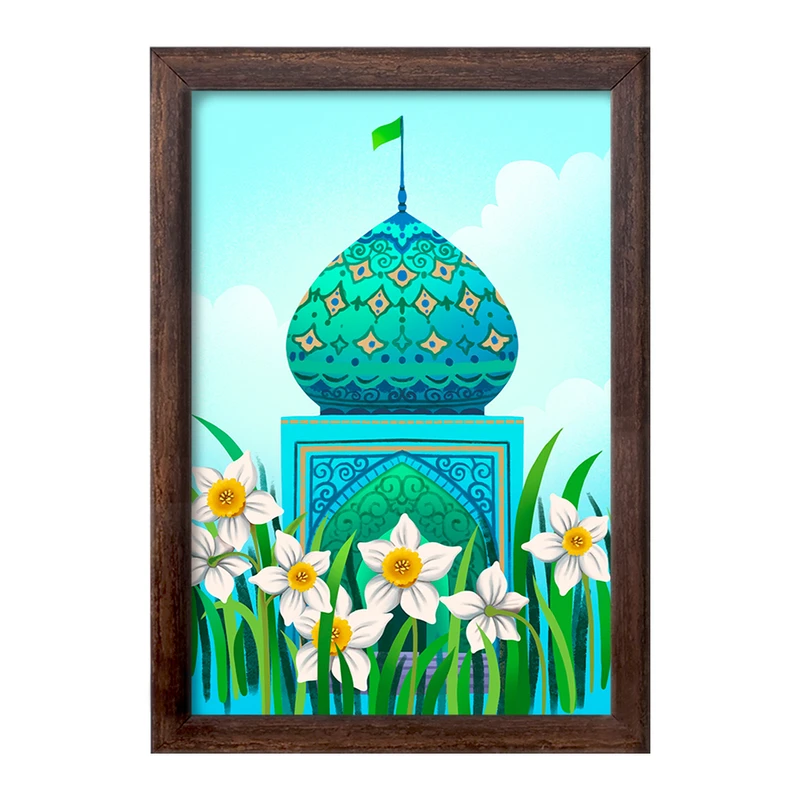 تابلو خندالو طرح نیمه شعبان کودکانه کد 25550