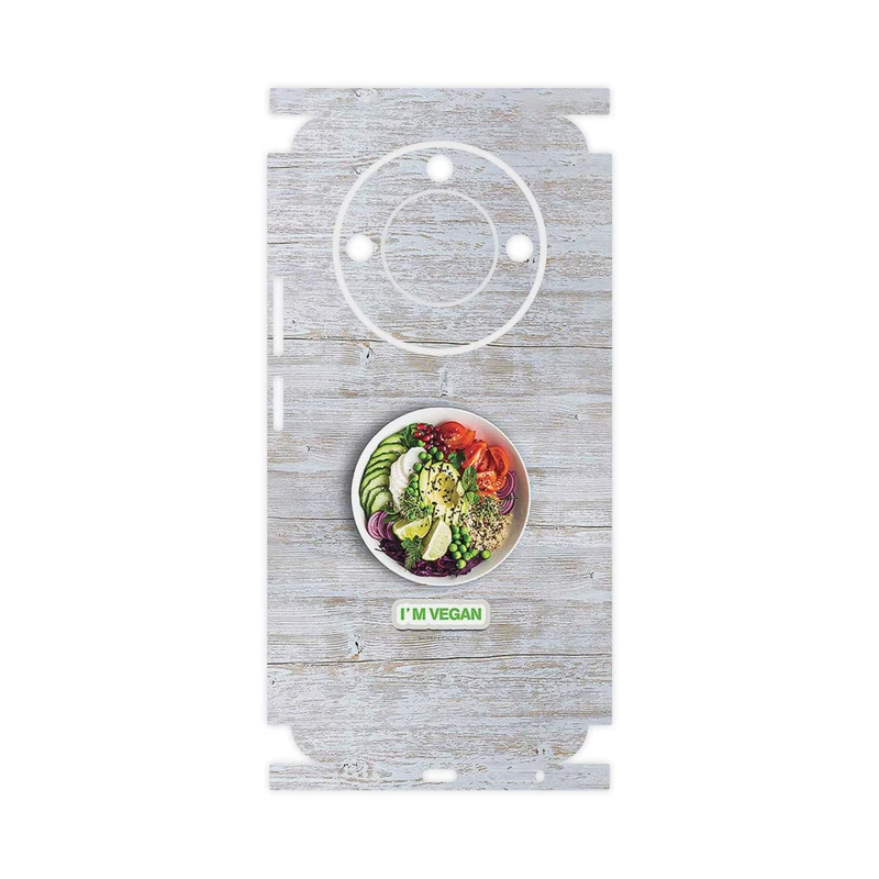 برچسب پوششی ماهوت مدل Im_vegan-FullSkin مناسب برای گوشی موبایل آنر X9c Smart