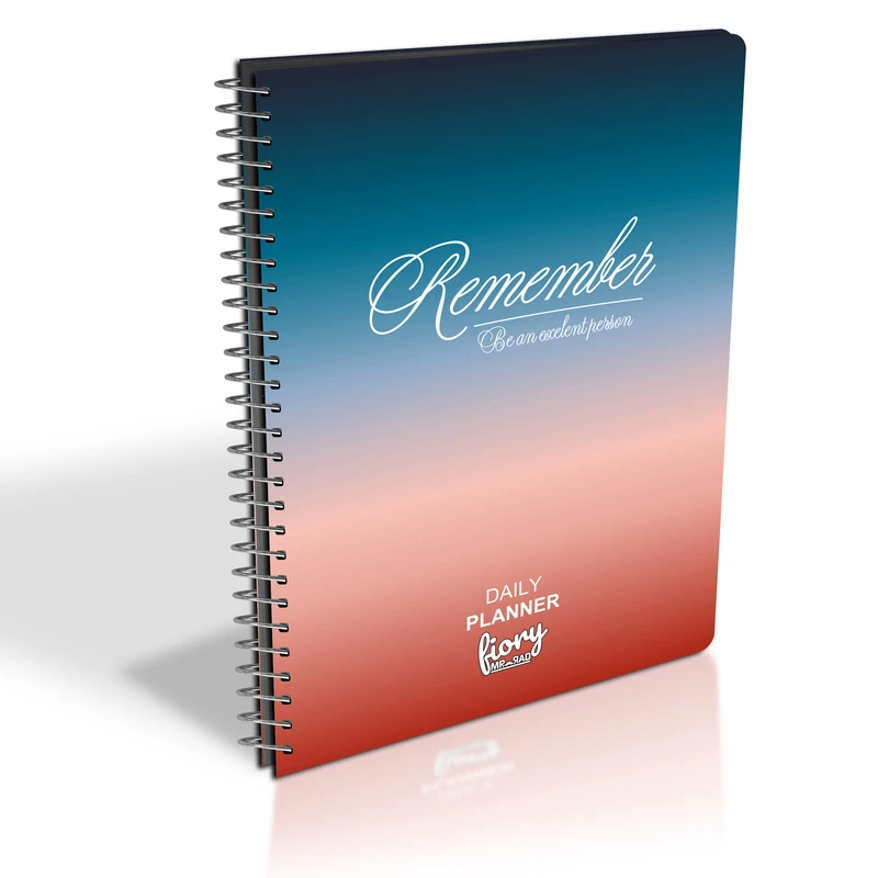 عکس شماره 9 : دفتر برنامه ریزی 75 برگ مستر راد مدل پلنر روزانه کد 1617