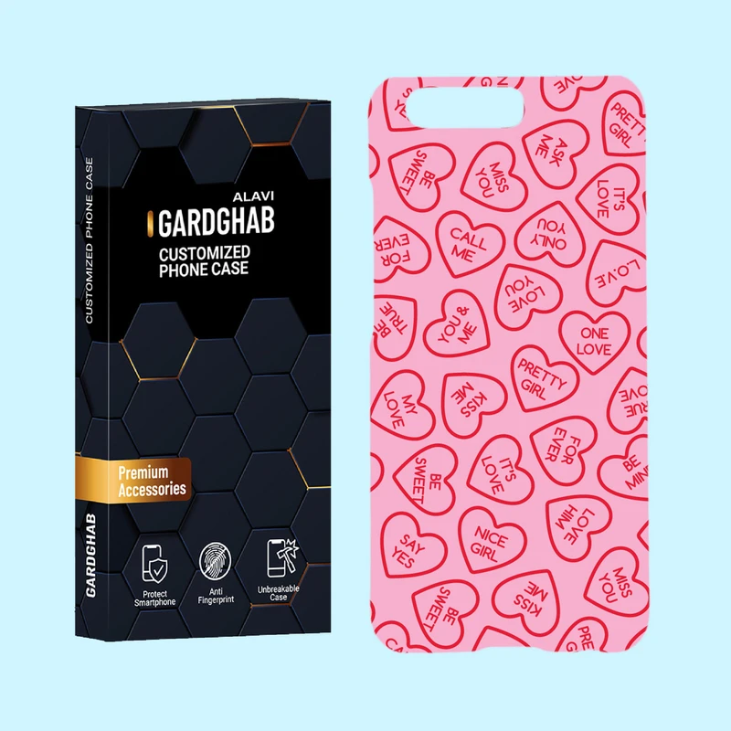 کاور گارد قاب علوی مدل عاشقانه مناسب برای گوشی موبایل هواوی P10