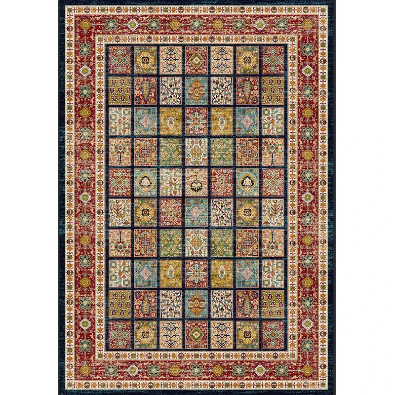 فرش ماشینی 500 شانه مهستان طرح ژاکلین  کد 5307 سایز 4 متری 