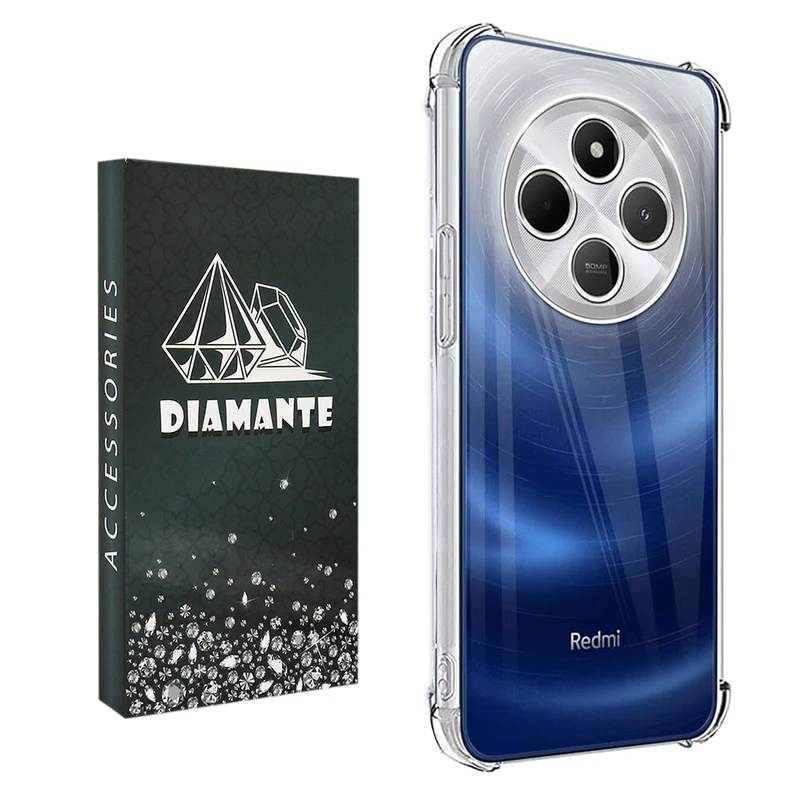 کاور دیامانته مدل Bianco Navy مناسب برای گوشی موبایل شیائومی Poco C75
