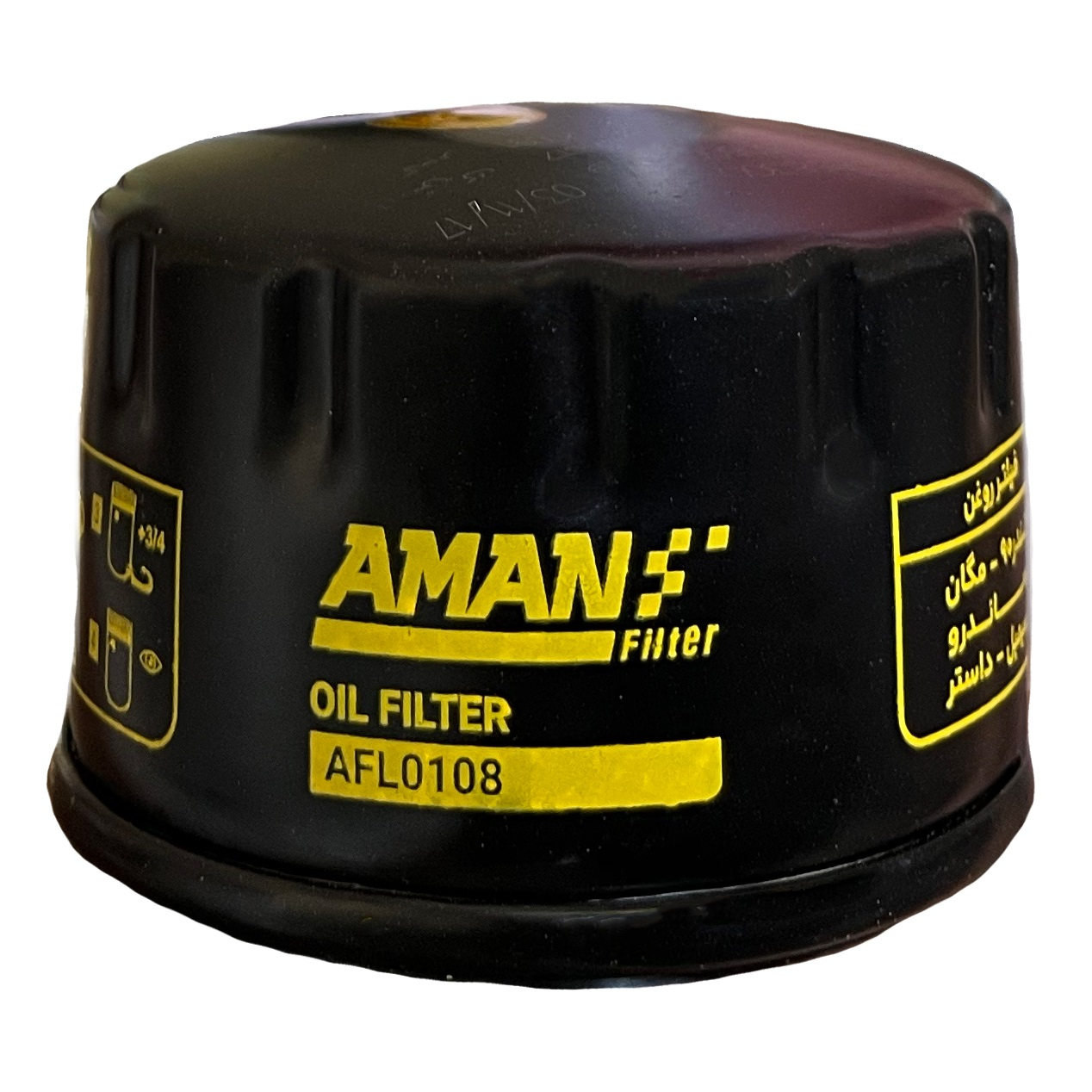 فیلتر روغن خودرو امان مدل 0108 AFL مناسب برای رنو ال L90