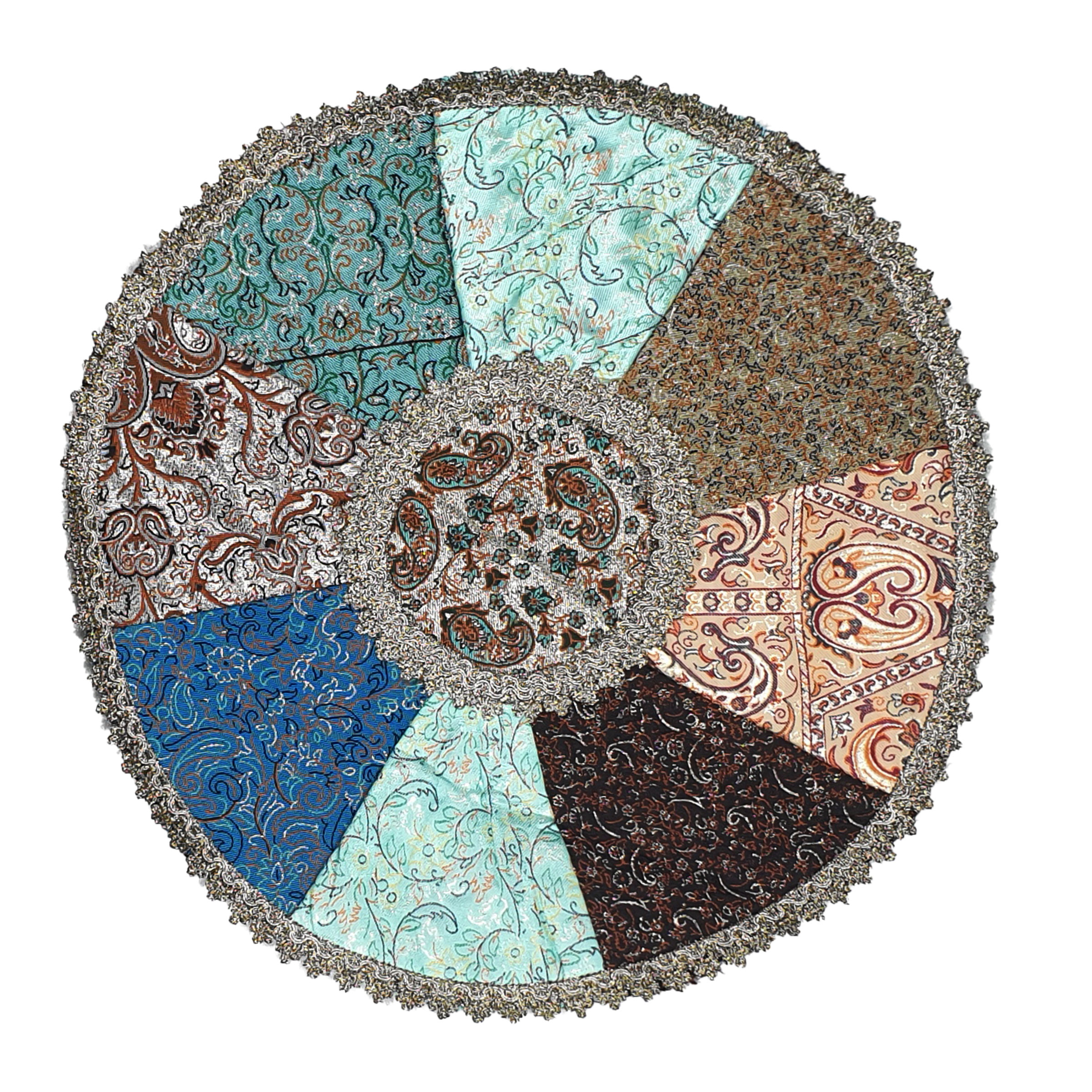 رومیزی ترمه مدل گوهر کد 9534