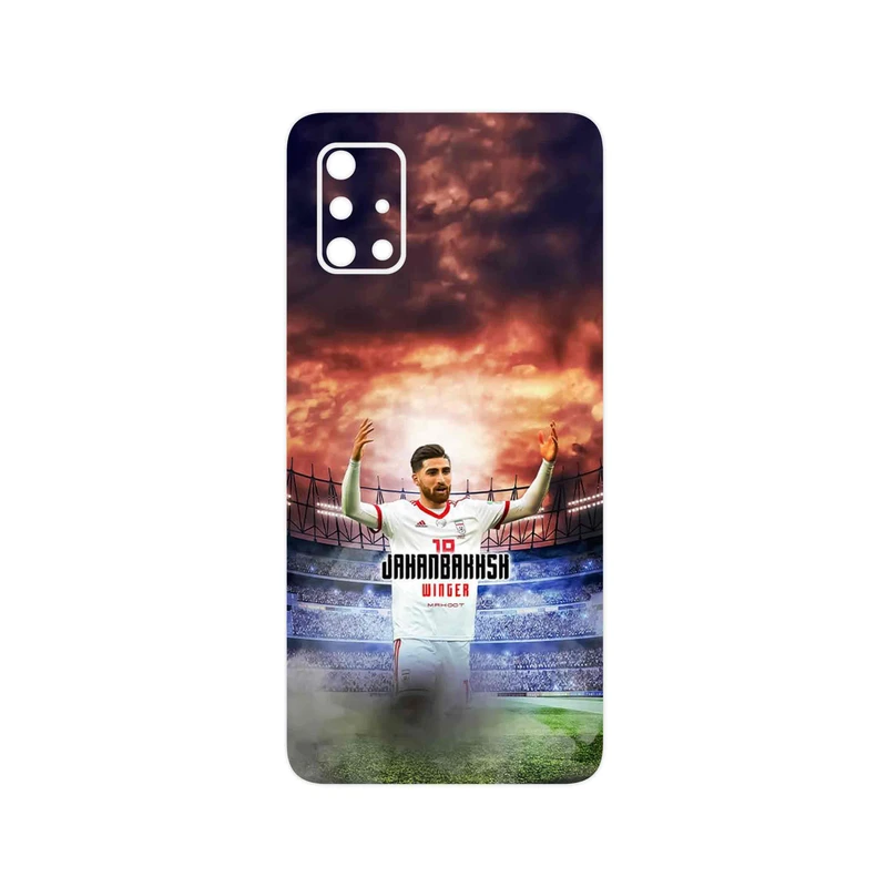 برچسب پوششی ماهوت مدل Alireza Jahanbakhsh مناسب برای گوشی موبایل سامسونگ Galaxy A71