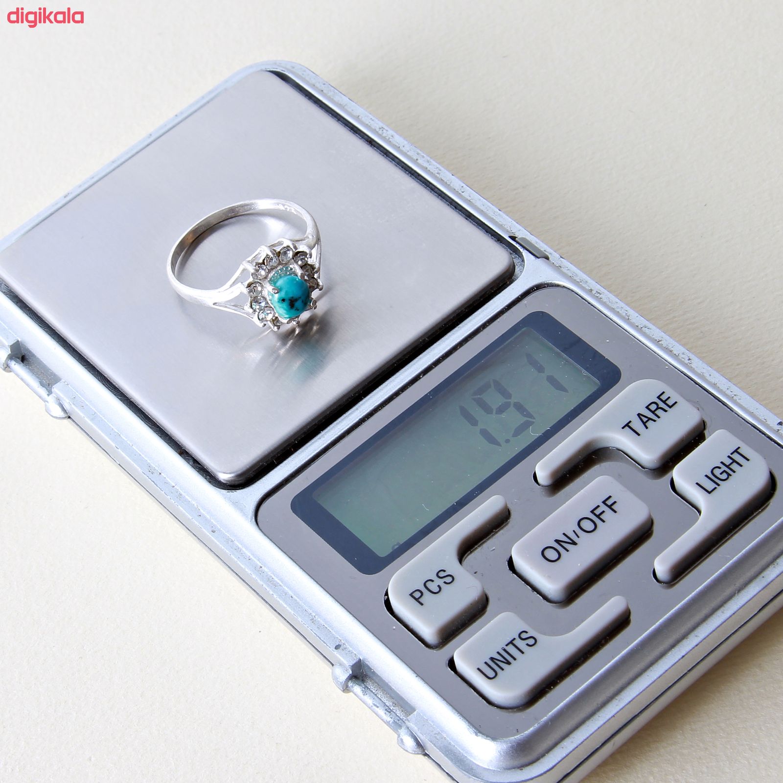 انگشتر نقره زنانه بازرگانی میلادی کد AW-041 main 1 9