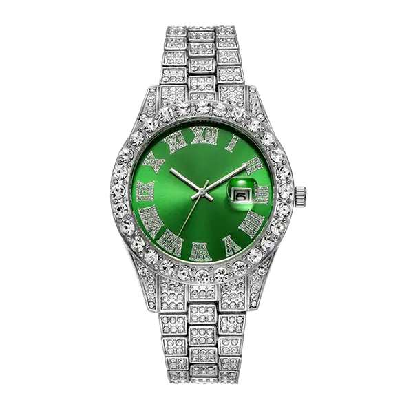 ساعت مچی عقربه‌ای مردانه مدل فول نگین کد date-n-s1