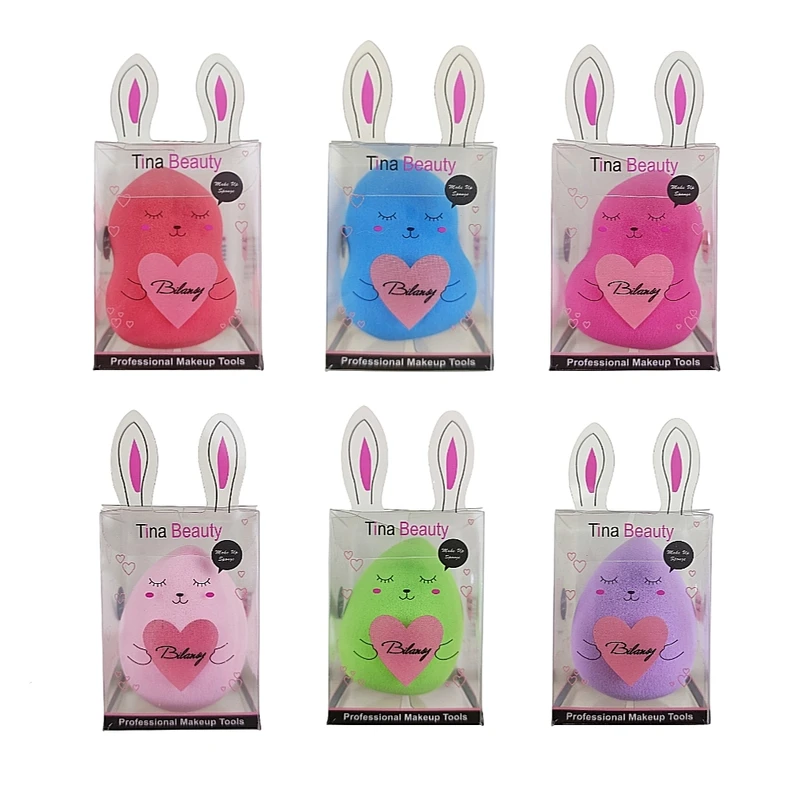 پد آرایشی تینا بیوتی مدل تخم مرغی مجموعه ۶ عددی