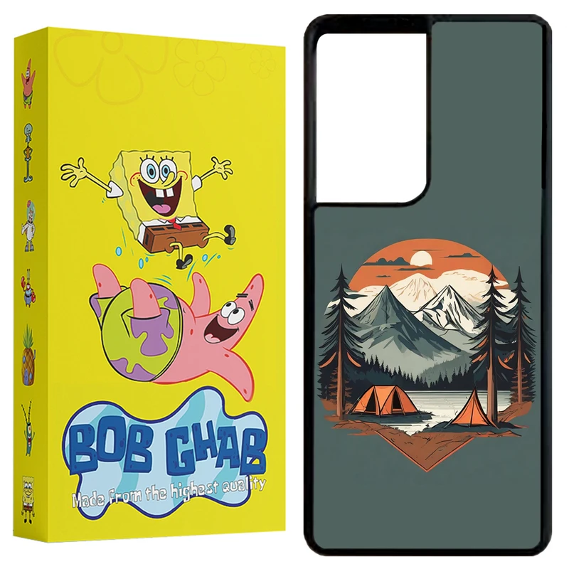 کاور باب قاب طرح طبیعت مدل BCPS21U مناسب برای گوشی موبایل سامسونگ Galaxy S21 Ultra 5G