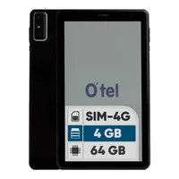 تبلت 8 اینچ اوتل مدل G708، ظرفیت 64 گیگابایت و رم 4 گیگابایت، قابلیت پشتیبانی از یک سیم کارت و رزولوشن دوربین 13 مگاپیکسل