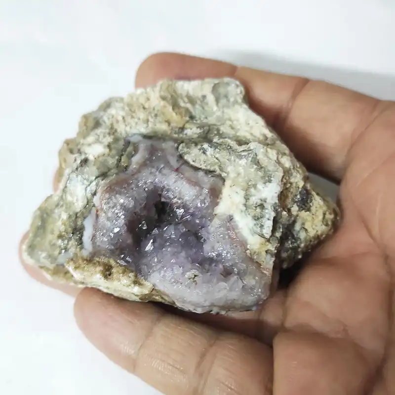 سنگ راف آمیتیست مدل براق کد C892