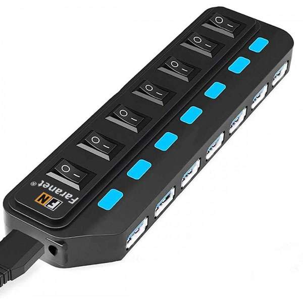  هاب USB 3.0 هفت پورت فرانت مدل FN-U3H701S