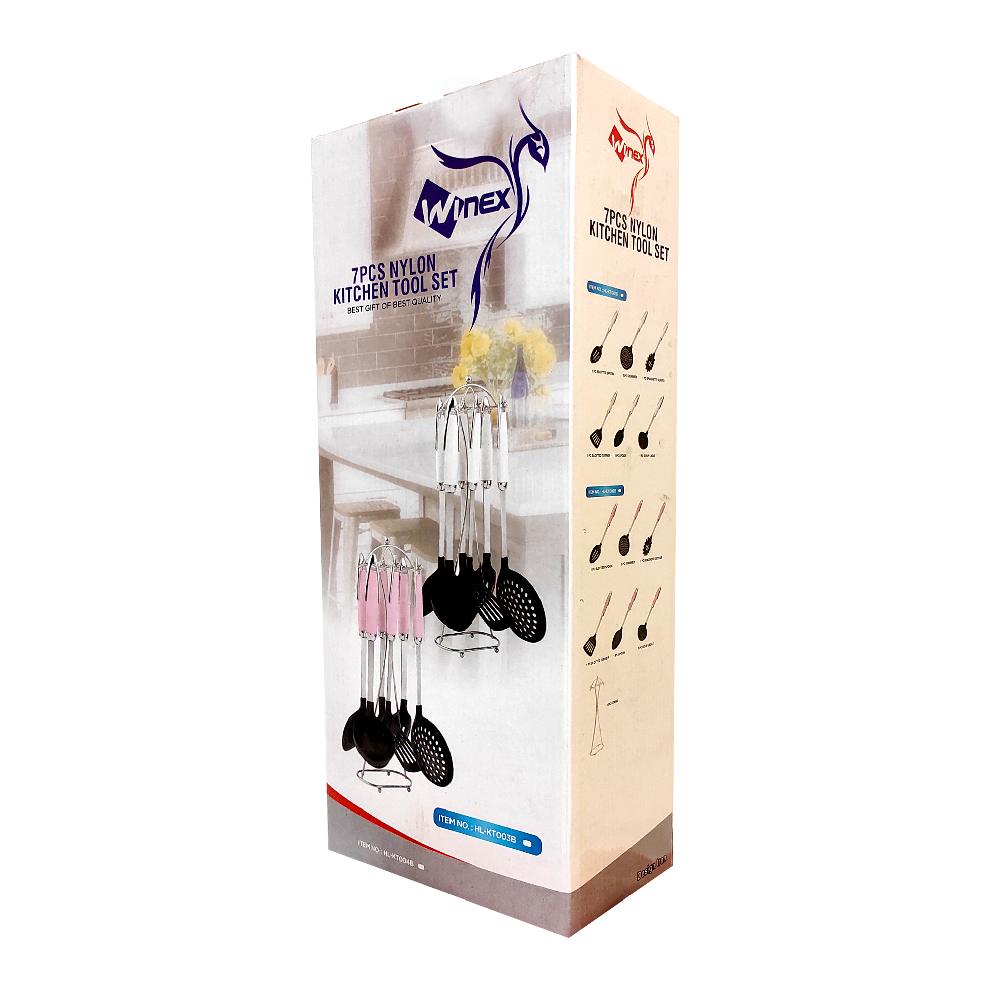 ست کفگیر و ملاقه 7 پارچه وینکس مدل KT003B