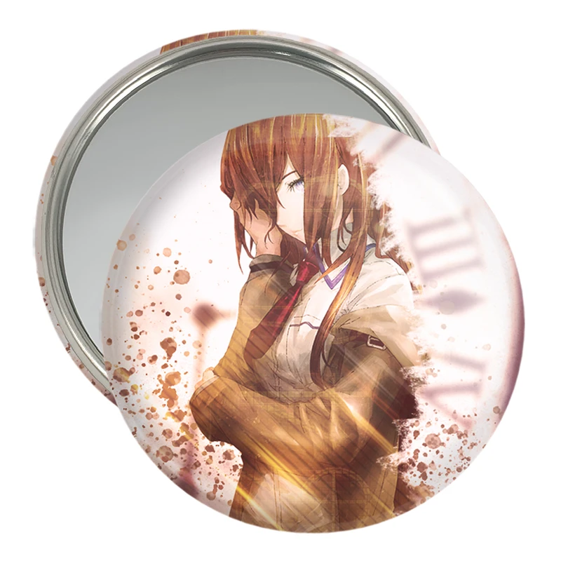 آینه جیبی خندالو مدل کوریسو ماکیسه انیمه اشتاینز گیت  کد 17466