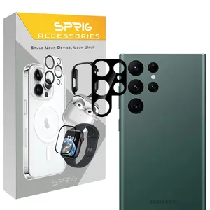 محافظ لنز دوربین اسپریگ مدل 3D SP مناسب برای گوشی موبایل سامسونگ Galaxy S24 Ultra