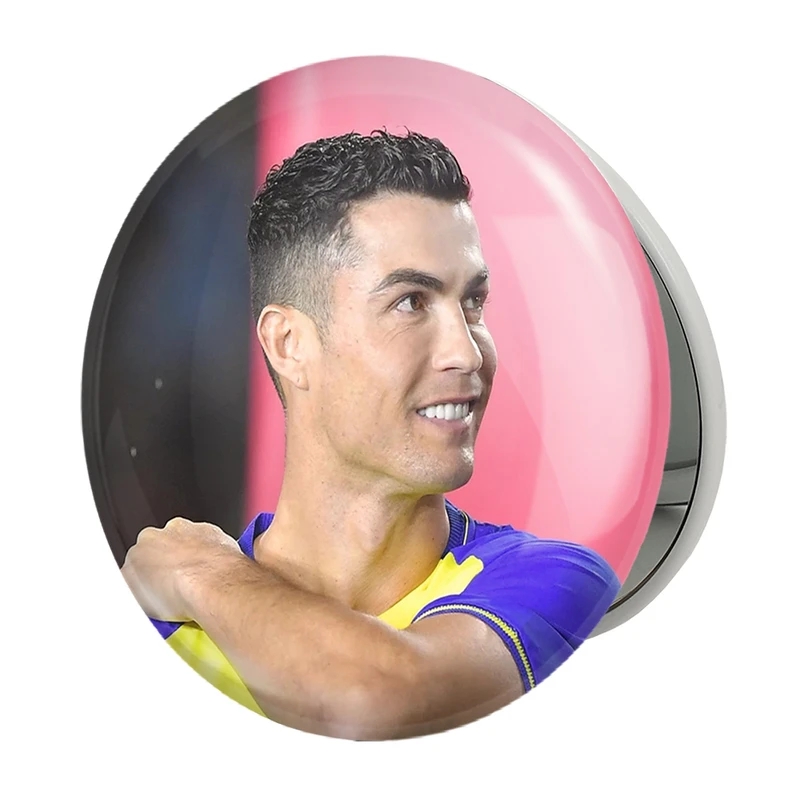 آینه جیبی خندالو طرح کریستیانو رونالدو مدل تاشو کد 36401