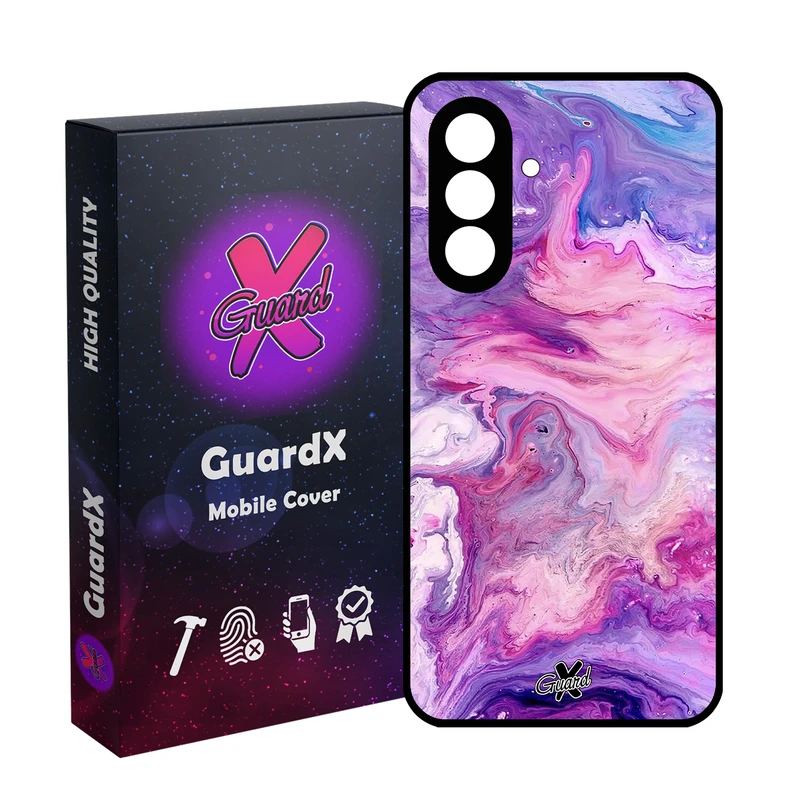 کاور گارد ایکس طرح ماربل مدل 10303 مناسب برای گوشی موبایل سامسونگ Galaxy S24 FE