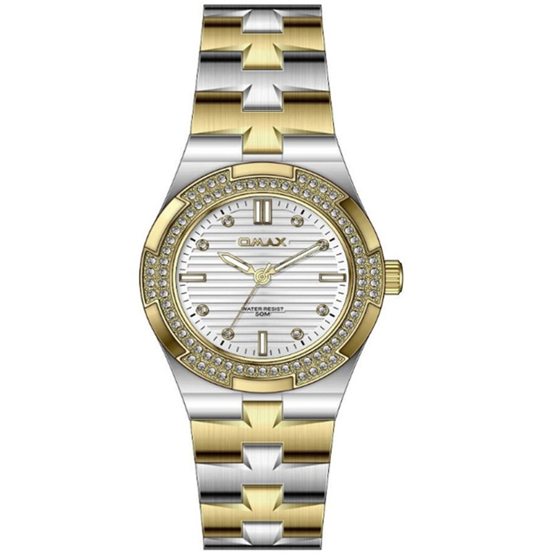ساعت مچی عقربه ای کوارتز زنانه اوماکس مدل JAS014N008O