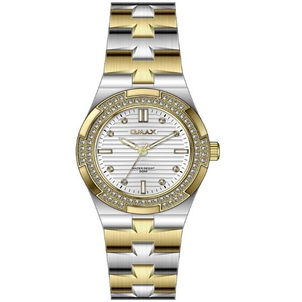 ساعت مچی عقربهای کوارتز زنانه اوماکس مدل JAS014N008O