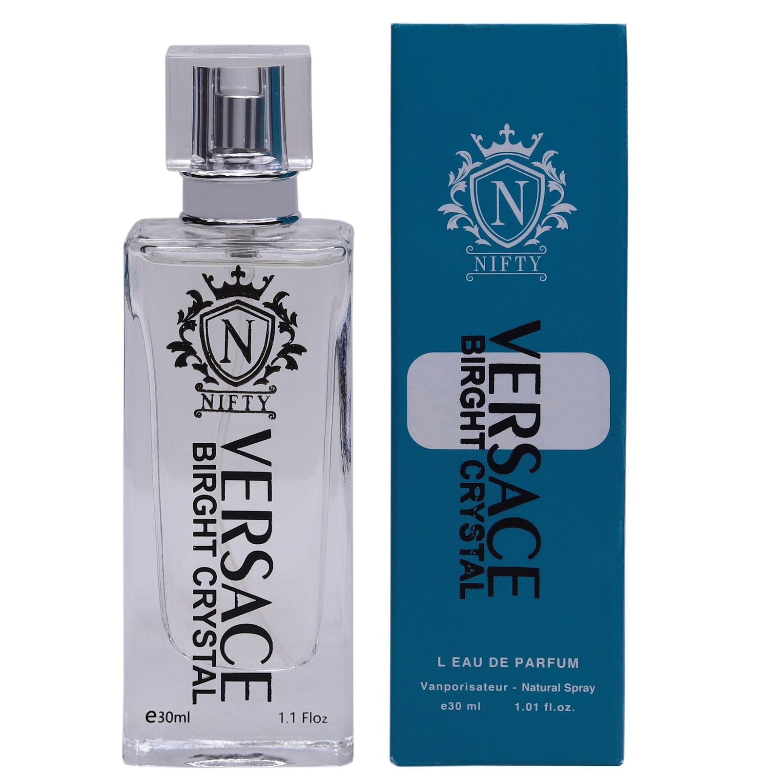 ادو پرفیوم زنانه نیفتی مدل Versace Bright Crystal حجم 30 میلی لیتر -  - 1