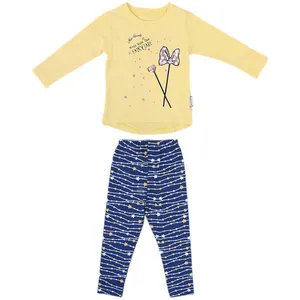 ست تی شرت و شلوار دخترانه مدل ng962