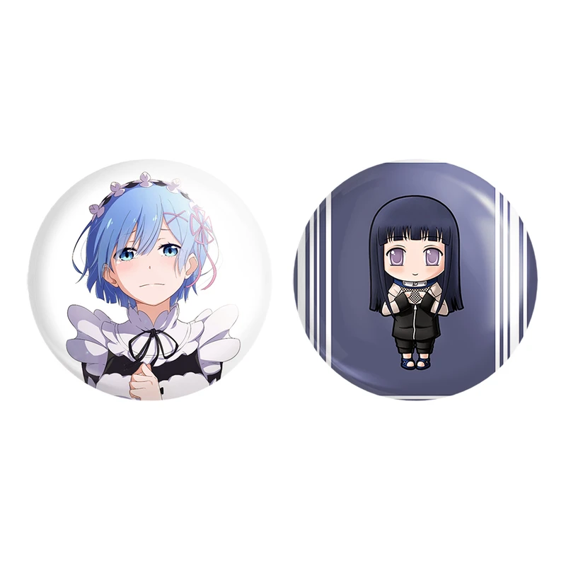 مگنت خندالو طرح هیناتا هیوگا و رم انیمه دختر کد 1211912122 مجموعه 2 عددی