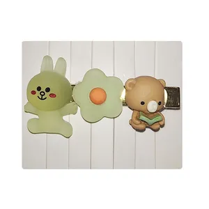 گیره مو دخترانه مدل انبری عروسکی کد S5