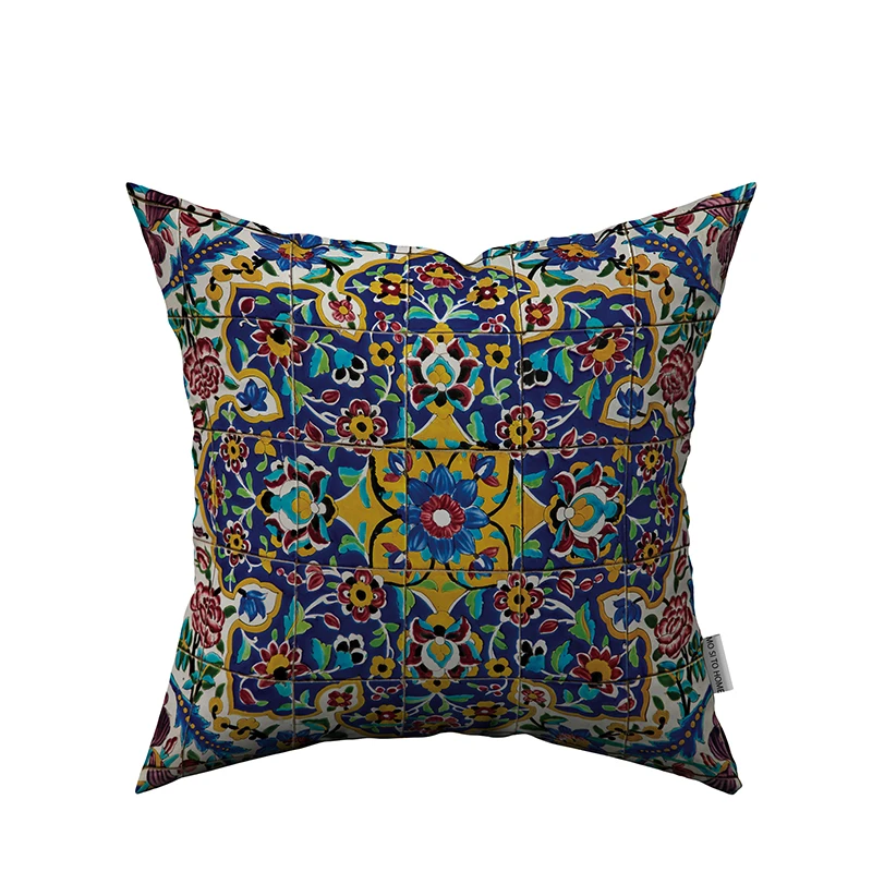 کاور کوسن مدل مخمل کد C0126 سایز 43x43 سانتی متر