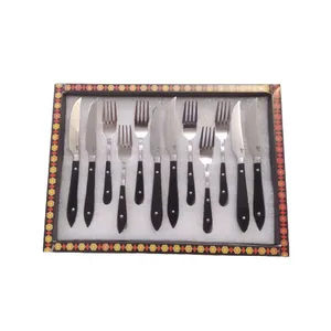  ست کارد و چنگال میوه خوری 12 پارچه مهدی زنجان کد 15