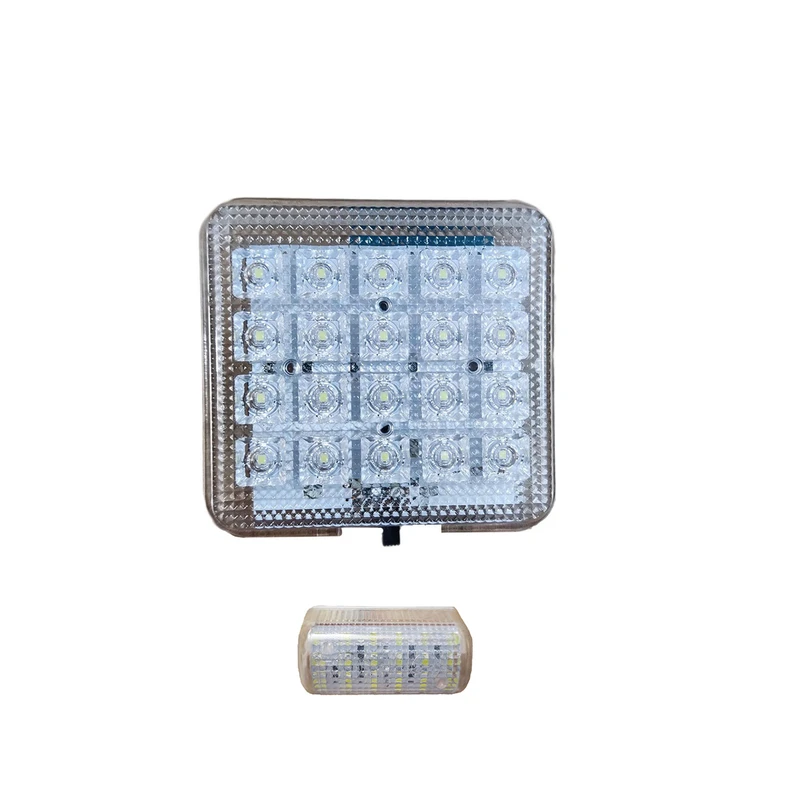 چراغ سقف و صندوق خودرو کم لایت مدل P2107 مناسب برای پراید مجموعه 2 عددی