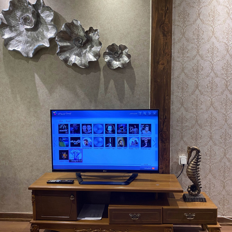 دیوار کوب طرح گل مرداب مجموعه سه عددی