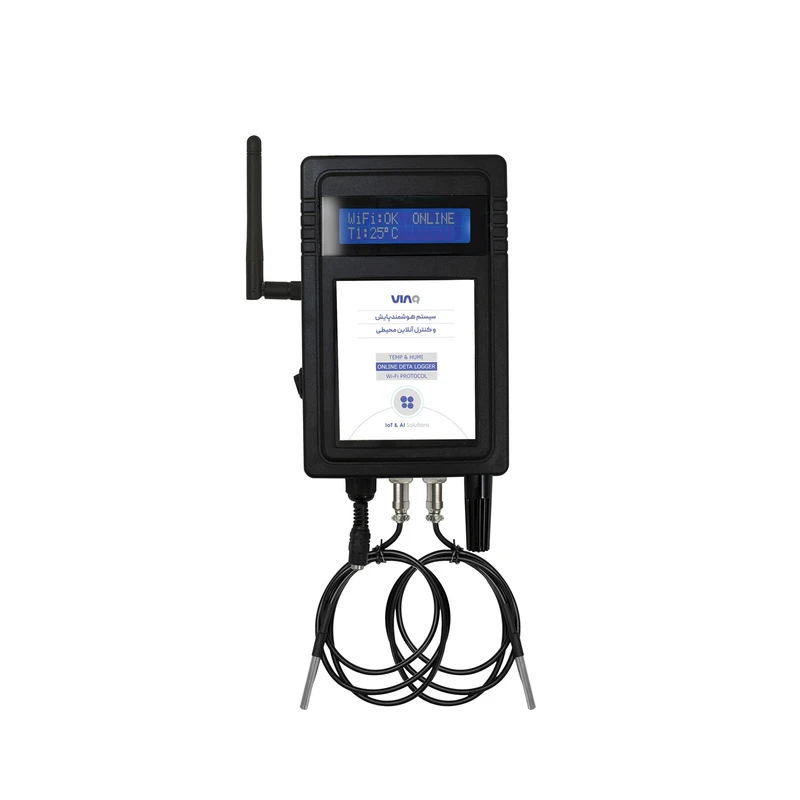 دیتالاگر دما و رطوبت ویاک مدل THI-MW01
